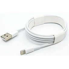 Дата кабель USB 2.0 AM to Lightning 1.0m white Dengos (CBL-001)