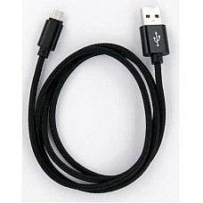 Дата кабель USB 2.0 AM to Micro 5P 1.0m black Dengos (NTK-M-MT-BLACK)