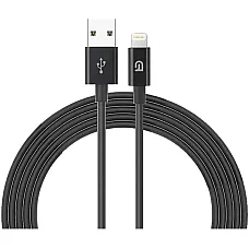 Дата кабель USB 2.0 AM to Lightning 1.0m black Armorstandart (ARM64287)