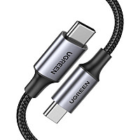 Дата кабель USB-C to USB-C 3.0m 5A 100W US316 Black Ugreen (90120)