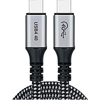 Дата кабель USB-C to USB-C 1.2m USB4.0 Gen3 240W (8K HDR) Choetech (XCC-1040-GY)
