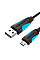 Дата кабель USB 2.0 AM to Micro 5P 2.0m Black Vention (VAS-A08-B200) (1827362)