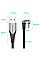 Дата кабель USB 2.0 AM to USB-C 1.5m 66W 180° U-Shaped aluminum alloy Vention (COHHG)