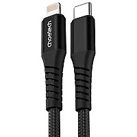 Дата кабель USB-C to Lightning 1.0m PD27W black Choetech (XCL-1030-BK)