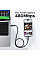 Дата кабель USB-C to USB-C 1.0m PD 100W L509 black Ugreen (35501)