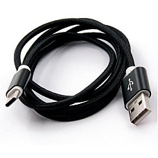 Дата кабель USB 2.0 AM to USB-C 1.5m black Dengos (NTK-TC-DL-BLACK)