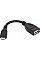 Дата кабель OTG USB 2.0 AF to Micro 5P 0.08m Defender (87300)