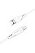 Дата кабель USB 2.0 AM to Lightning 1.2m 2.4A TPE C3-02 White Acefast (6974316280835)