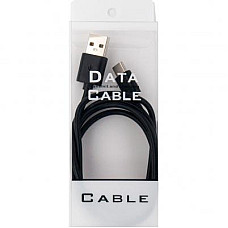 Дата кабель USB 2.0 AM to USB-C 1.0m black Dengos (PLS-TC-BLACK)