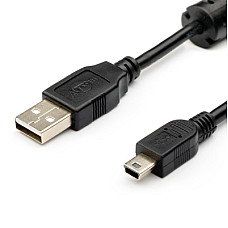 Дата кабель USB 2.0 AM to Mini 5P 0.8m Atcom (3793)
