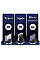Дата кабель USB 2.0 AM to Lightning + Micro 5P + Type-C magnetic black Denmen (DN-D09E-BK)