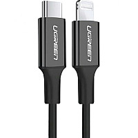 Дата кабель USB-C to Lightning 2.0m 3A US171 black Ugreen (60752)