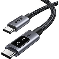 Дата кабель USB-C to USB-C 2.0m PD 100W L509 black Ugreen (35512)