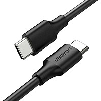 Дата кабель USB-C to USB-C 1.0m US323 Both Angled 3A (GrayBlack) Ugreen (70529) (1800290)
