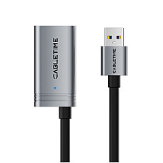 Дата кабель USB 3.0 AM/AF 10.0m active Cabletime (CA915170)