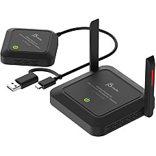 Адаптер extender 25m WIFI 2xUSB-A + USB-C + 3.5mm J5create (JVW120-N)