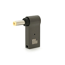 Адаптер USB-C F to DC 4.8x1.7mm M 100W for HP Voltronic (AHPTC4.8*1.7)