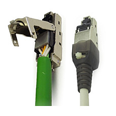Конектор RJ45 WE8E, STP, cat 6A, 50мкм. покриття з олота, безінструментальний KSP-00001 MOLEX (KSP-00001)