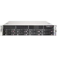 Корпус до сервера Supermicro 2U 8xHotSwap SAS/SATA, EE-ATX 800W HS RM Black (CSE-825TQC-R802LPB)