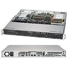 Серверний корпус 1U 350W CSE-813MFTQC-350CB SUPERMICRO (CSE-813MFTQC-350CB)