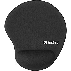 Килимок для мишки Sandberg Gel Mousepad with Wrist Rest 230х200х2мм (820-98) (1793077)