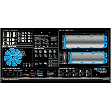 Игровая поверхность Alphacool Eisplateau Anti-Static work and mounting mat 120x60cm (90334)