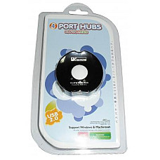 USB-хаб Atcom TD1031 4 ports Black (10720)