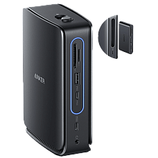 USB-Хаб/Док-станція ANKER Nano Docking Station 13-in-1, Triple Display, Built-In Rem. Hub (Чорна) Док-станція