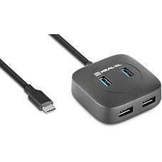 USB-хаб REAL-EL CQ-407 4 ports