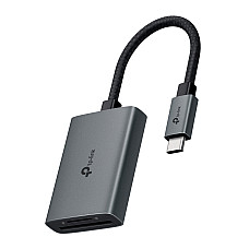 Зчитувач флеш-карт TP-Link USB-C SD + TF silver (UA430C)