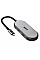 Концентратор Armorstandart USB-C to HDMI 4K, PD, 3USB, SD, microSD Grey (ARM69366)