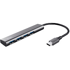 USB-хаб Trust Halyx USB Type-C 4-в-1 (24948)