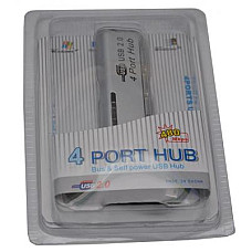 USB-хаб Atcom TD4010 4 ports Grey (11446)