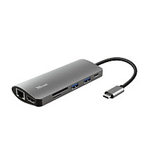 USB-хаб Trust Dalyx Aluminium USB Type-C 7-в-1 (23775)