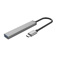 USB-хаб Orico AH-13-GY-BP USB Type-C 4-в-1 (CA913534)