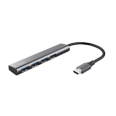 Адаптер Halyx 4-port USB-C hub Halyx 4-port USB-C TRUST (24948) (1584798)