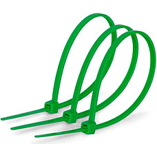 Стяжка 150мм/2.5мм, зелена, 1000шт=уп. Voltronic (21149)