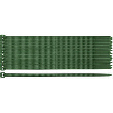 Стяжка Neo Tools 50шт, пластик, 4.8х160мм, зелена (15-979)