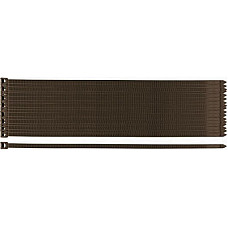 Стяжка Neo Tools 50шт, пластик, 7.6х380мм, коричнева (15-970)