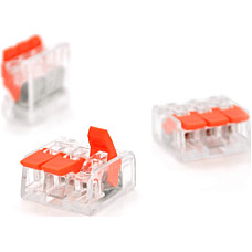 З'єднувач кабелю 3-pin аналог WAGO K221-413, 15штпак Voltronic (K221-413/15)