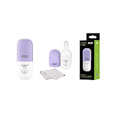 Набір для чищення 2E Pill (2E-SK140LC) LED/LCD + серветка 20х20 см White/Lilac