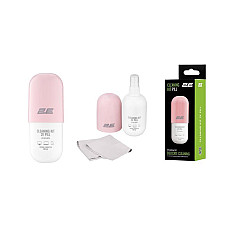 Набір для чищення 2E Pill (2E-SK140PN) LED/LCD + серветка 20х20 см White/Pink