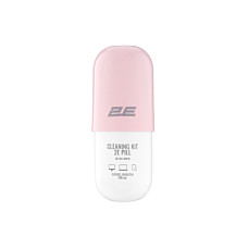 Набір для чищення 2E Pill (2E-SK140PN) LED/LCD + серветка 20х20 см White/Pink