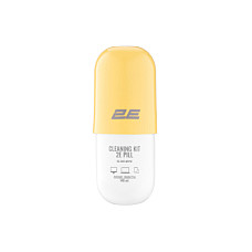 Спрей для очищення 2E PILL 140ml for office equipment +Microfibre 20 cm, white-yellow (2E-SK140YW)