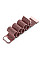 Ремінець BeCover Milanese Style для Amazfit Stratos (22mm)/Stratos 2/2S/3/Amazfit GTR 2/Amazfit GTR 47mm/Amazfit GTR Lite 47mm/Amazfit Nexo/Amazfit Pace/Amazfit GTR 3 Pro Red Wine (707733)