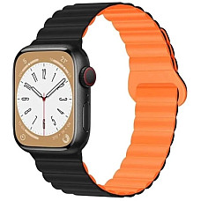 Ремінець до смарт-годинника Drobak Silicone Magnetic Link для Apple Watch All Series Ultra 2 49/45/4