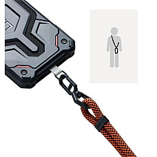 Ремінець через плече UAG для смартфона Civilian(7мм), Rust/Black (964420119140) (1780792)