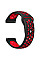 Ремінець BeCover Nike Style для Amazfit Stratos 1/2/2S/3/GTR 2/GTR 47mm/GTR Lite 47mm/Nexo/Pace Black-Red (705812)