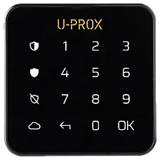 Бездротова сенсорна клавіатура для однієї групи (U-Prox Keypad G1 Black) (1622049)