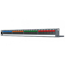 Патч-панель 19" 24xRJ-45 UTP cat. 6, 1U Molex (PID-00141)